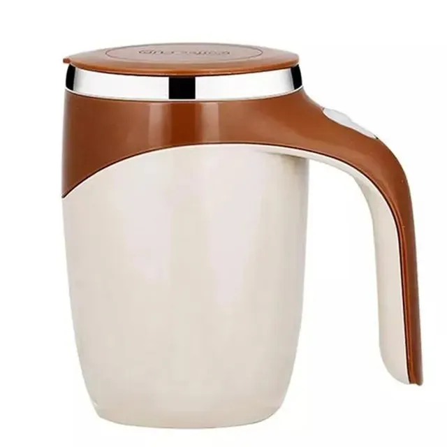 자동 교반 자기 머그 충전식 모델 교반 커피 컵 전기 교반 컵 게으른 밀크 쉐이크 회전 컵