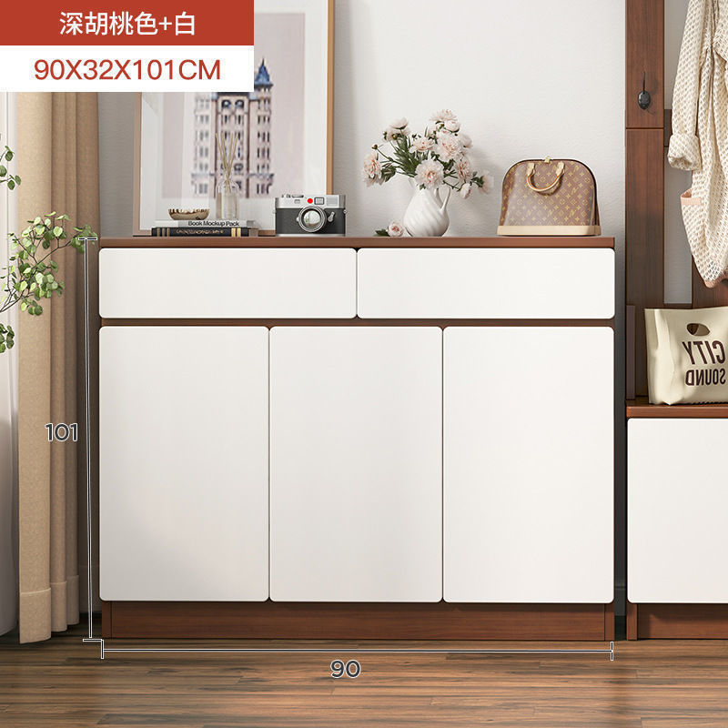 Dark walnut white 90*101CM