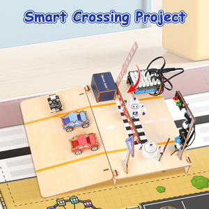 Acearduino ESP32 IoT akıllı trafik giriş kiti Arduino programlama için DIY elektronik Robot okul eğitim eğitim kitleri için