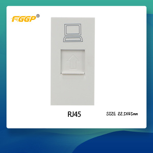 3 pin multi-stecker universal boden steckdose 13a module zubehör 45*45 typ - Product Image 5