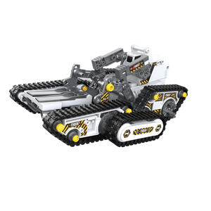Fai da te STEAM STEM Toy Takeapart Truck programmazione 4 in 1 camion di ingegneria con 2.4G RC e programmazione camion di assemblaggio fai da te