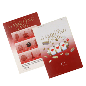 Factory Direct Sales Pull Tab Tickets Glossy New Design Art Paper Digital Printing Pull Paper Tab - Product Image 1