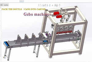 Custom 3-in-1 Case Erector & Carton Sealer Line TFT Touchscreen One-Click di commutazione del programma - Product Image 3