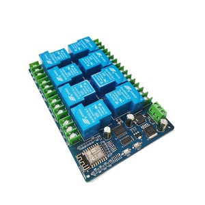 ESP8266WIFI 8-Way 30A <strong>Relay</strong> <strong>Module</strong> DC7-28/5V Power and ESP-12F Board for IoT Customization - Product Image 2