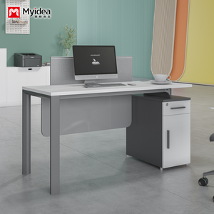 <strong>customization</strong> Office Staff <strong>Computer</strong> <strong>Desk</strong> Multifunctional Screen Style Office <strong>Desk</strong> with Cabinet Storage and Lock <strong>Desk</strong> - Product Image 4