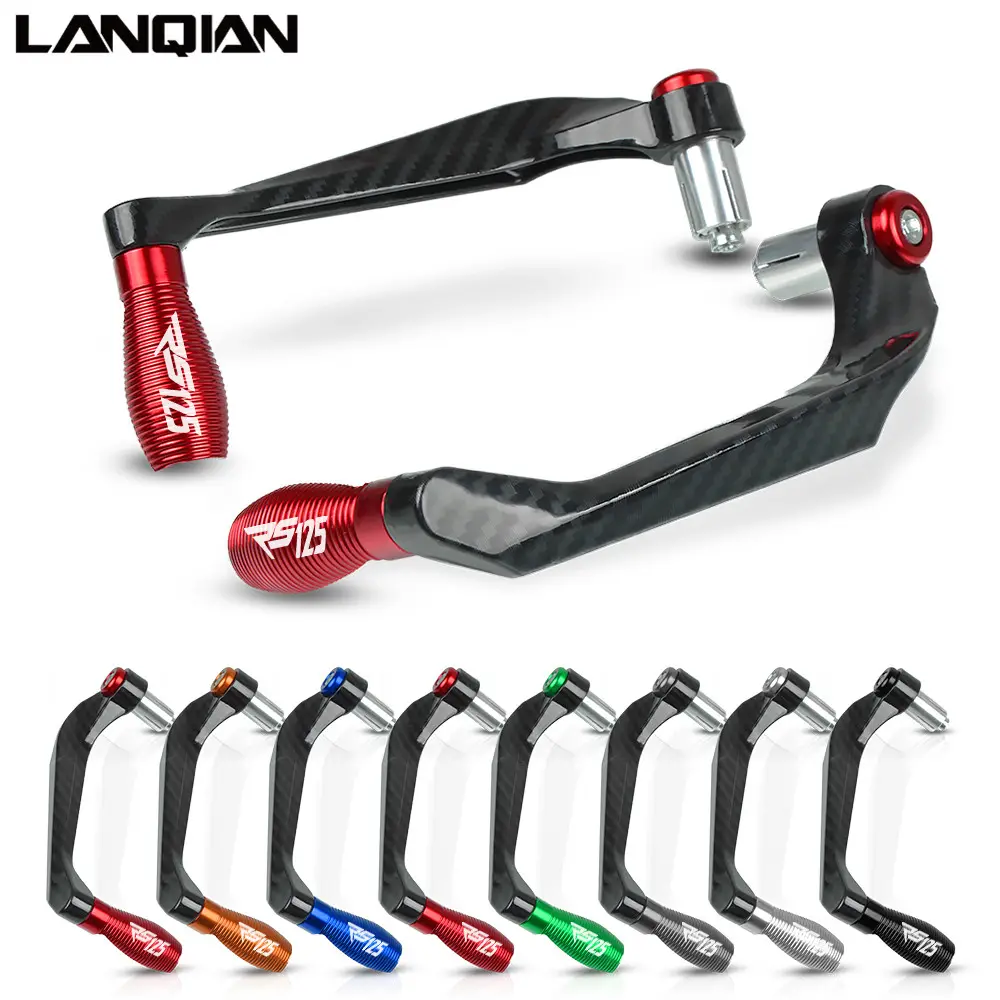 Cho Aprilia RS125 RS 125 1996-2010 2007 2008 2009 Xe Gắn Máy Với 7/8 "22 Mm Tay Lái Phanh Ly Hợp LEVER Guard Protector Bìa