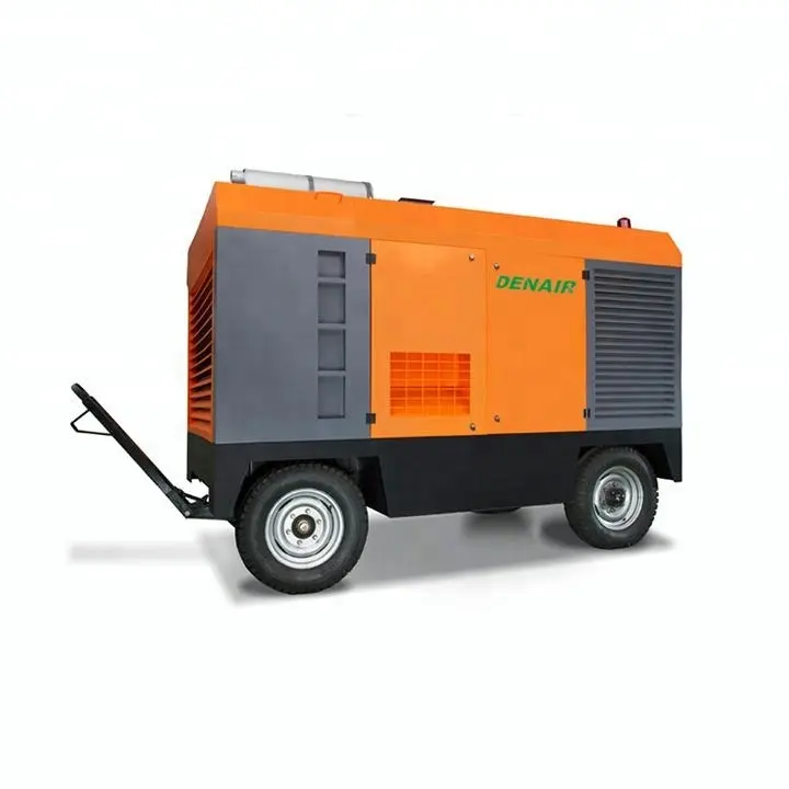 375 CFM diesel compressore d'aria mobile made in denair