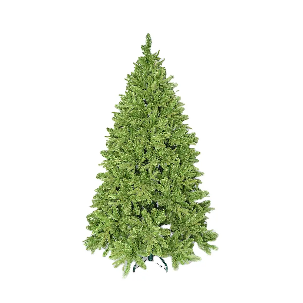 Plegable enorme árbol de Navidad Artificial Pe Pvc Pino fácil montaje plantas verdes de Navidad para la decoración de vacaciones