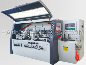 Tự động 230mm chiều rộng 60 m/phút chế biến gỗ 6 trục chính 4 đầu planer bốn bên moulder cho sản xuất gỗ - Product Image 3