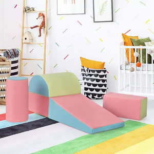 नए आगमन सॉफ्ट प्ले फोम बिल्डिंग ब्लॉक बच्चों के इनडोर खेल का मैदान खिलौने बच्चों के खेलने का क्षेत्र सॉफ्ट प्ले ब्लॉक सेट - Product Image 2