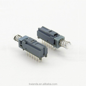 Self Lock Uni-Direction PCB <strong>2</strong>.5mm <strong>Push</strong> <strong>Button</strong> <strong>Switch</strong> DPDT 12 Pin 4 Position <strong>Button</strong> <strong>Switch</strong> - Product Image 4