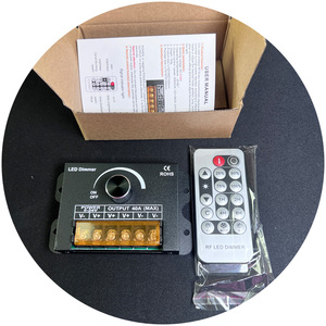 Einfarbiger LED-Streifen-Controller-Knopf Stellen Sie den LED-Fernbedienungs-Dimmer DC12V-24V LED-Dimmer mit Fernbedienung für LED-Licht ein - Product Image 2