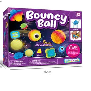 Bouncy Jumping <strong>Ball</strong> Toy Creative Handmade Science Educational Kit Diy Steam <strong>Experiment</strong> Set - Product Image 5