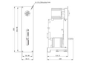 SP60-1Aシングルチャンネルインジェクションポンプマイクロスマートシリンジポンプ中国ステッピングモーター駆動OEMシリンジポンプ - Product Image 4
