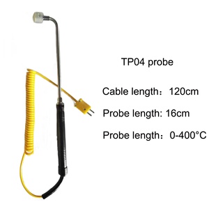 Termómetro DM6802B Celsius/Fahrenheit función de conversión Medida T1 y T2 -50 ~ 1300 Celsius pantalla digital - Product Image 6