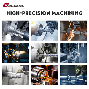 GOLDCNC Mecânico 3 Medidores Torno Máquina De Metal Torno CA6161 CA6166 Máquina De Torno Manual Da China