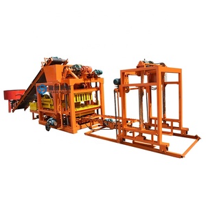Semi-automatic Smart <strong>Block</strong> Machine Make 4 6 8 Inch <strong>Blocks</strong> Qtf4-24 From Linyi Hollow <strong>Block</strong> Machine <strong>Maker</strong>