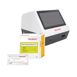 Healvet hızlı doğru köpek Glycated Hemoglobin Hba1c analizörü Hba1c Test şeritleri köpek - Product Image 1
