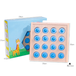 <strong>Best</strong> Selling Three in One Memory Match Games Chess Blue Memory Chess Family Party Table Game <strong>Brain</strong> Thinking Training Wooden <strong>Toys</strong> - Product Image 6