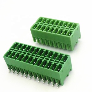 Conector de resorte de bloque de terminal pcb, macho y hembra, 3,5mm, dos filas, doble capa, 15EDGKN, gran oferta - Product Image 5