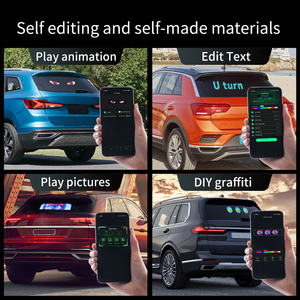 Pantalla LED de mensaje de desplazamiento RGB, pantalla LED de diente azul para coche, Banner, Panel Led Flexible suave para publicidad de tienda - Product Image 5