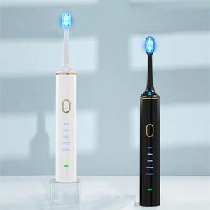 ポータブル電気振動ソフト毛インテリジェントスマートタイマー歯ホワイトニングカスタマイズされた<span class=keywords><strong>LED</strong></span>ソニック電動歯ブラシ