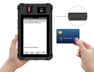 Android Tablet biyometrik Mobil telefon barkod tarayıcı navigasyon & amp Gps - Product Image 4