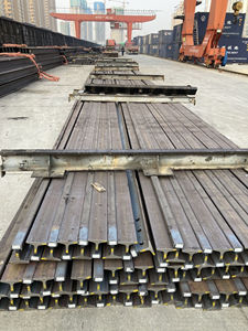 Riel ligero de acero rentable estable y duradero para la construcción ferroviaria - Product Image 5