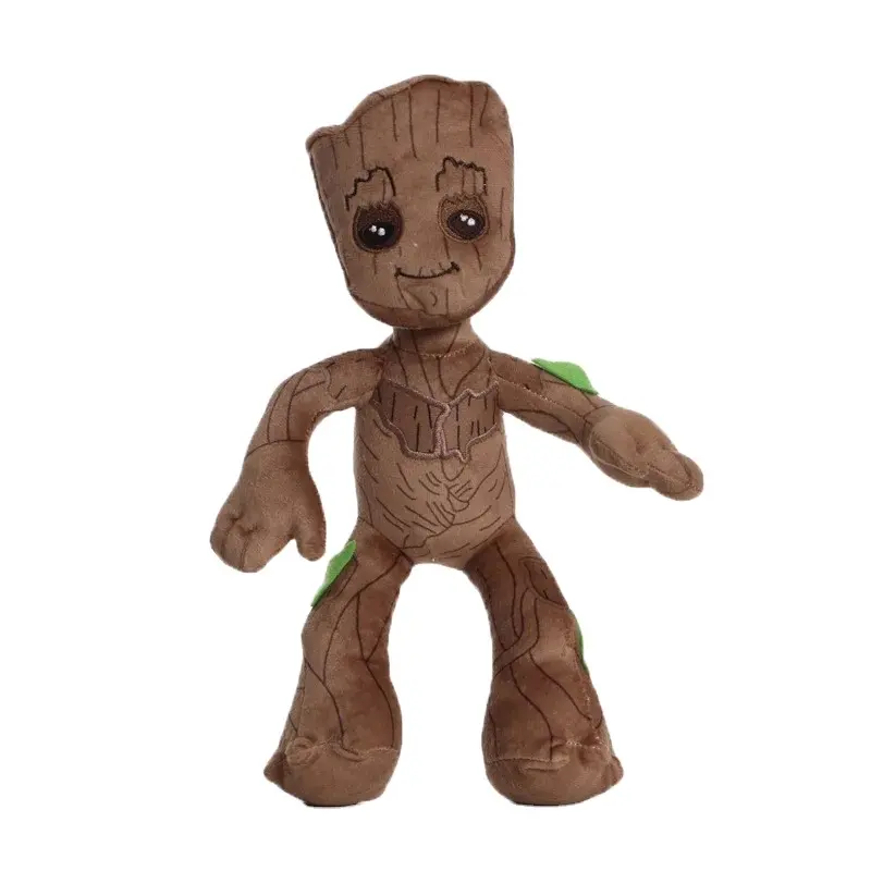 Linda Toy Venta al por mayor Groot Doll Tree Man Kids Plush Toy Doll Regalo del Día de los niños Ragdoll Cute Doll