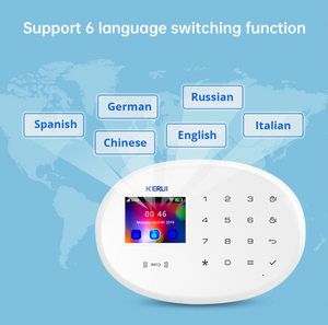 KERUI W204 Smart Home <strong>Alarm</strong> WIFI GSM RFID Card <strong>Security</strong> <strong>Alarm</strong> System With 2.4 Inch TFT Touch Panel Motion Detector <strong>Alarm</strong> - Product Image 6