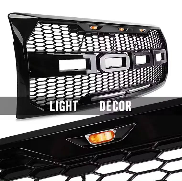 Hot sale for ford f150 2009 2010 2011 2012 2013 2014  high quality wholesale black sport style car front grille
