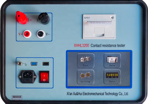 Micro ohmmetro accurato ad alta tensione di uscita 100A Tester di resistenza ad anello Tester di resistenza di contatto digitale - Product Image 3