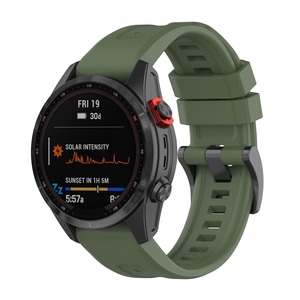 עבור Garmin <span class=keywords><strong>Fenix</strong></span> 7 7X 6 6X פרו 5 5X בתוספת <span class=keywords><strong>3</strong></span> 3HR רצועת חכם שעון צמיד 20mm 22mm 26mm מהיר Fit סיליקון להקת שעון