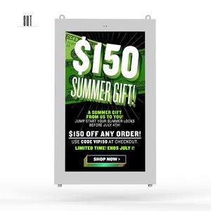 Wall Mount kỹ thuật số biển bảng Menu hiển thị thông minh cảm ứng màn hình tương tác kiosk Nhà cung cấp 1080P 4K quảng cáo media player - Product Image 1