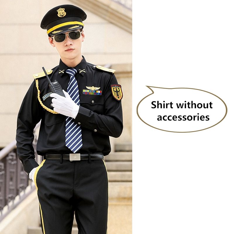 Chemise à manches longues sans accessoires