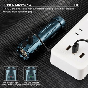 Asafee F52 Mini-LED starke taktische Taschenlampe 5 XPG LEDS EDC Taschenlampe Licht kleine Multi-Funktion wiederaufladbare Taschenlampe - Product Image 6