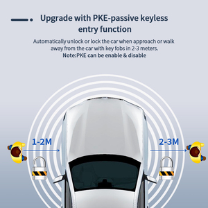 EASYGUARD akıllı anahtar PKE kiti fit ile Benz için fabrika OEM push start düğmesi olmadan konfor erişim pasif anahtarsız giriş - Product Image 5