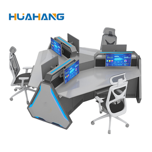 <strong>Computer</strong> Console Desk Center Monitor Console Desk Command Center Console <strong>Customize</strong> Heteromorphic Work Station - Product Image 2