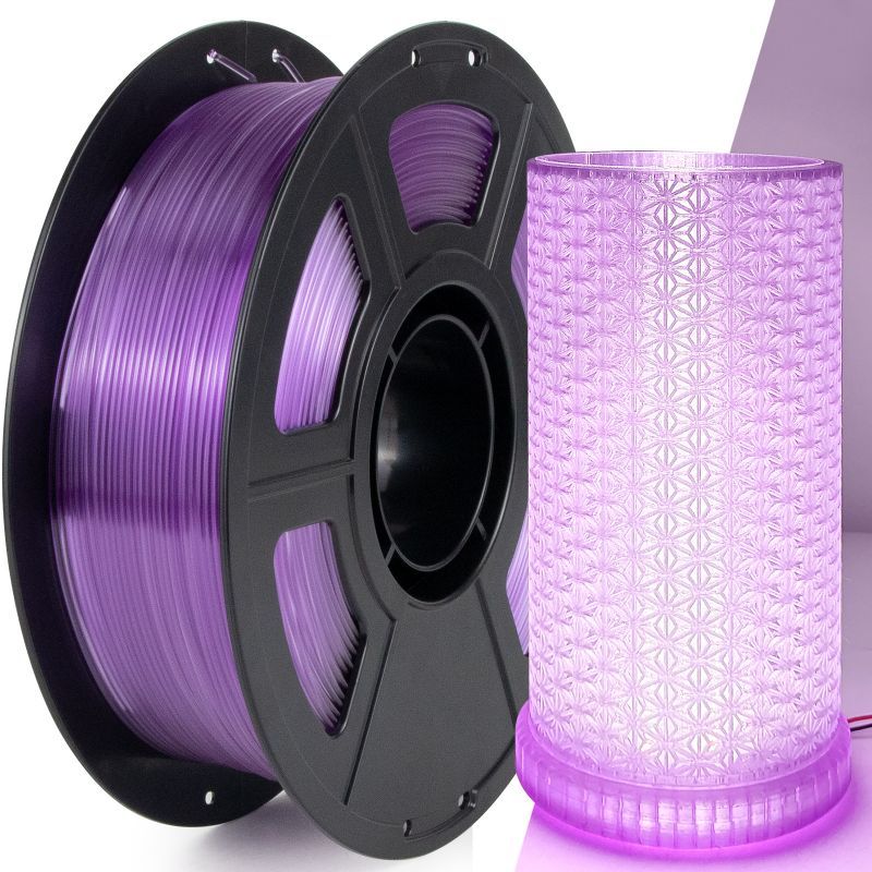 Violet clair Transparent