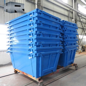 New 3CBM Outdoor Construction Skip Container for Waste <strong>Sorting</strong> and Recycling for Scrap Metal and Garbage Condition New - Product Image 1