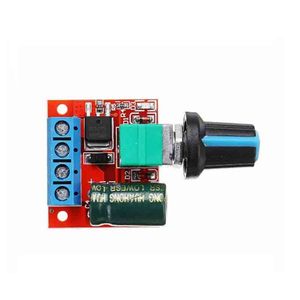 PWM DC regolatore motore 5V-35V velocità interruttore di controllo 5A funzione LED dimmer - Product Image 2