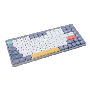 Teclado mecánico Delgado MATHEW SK75, 3 modos, Bluetooth/2,4 Ghz/con cable RGB, teclado inalámbrico retroiluminado, programable para Mac/Win/PC - Product Image 1