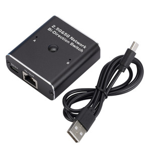 2.4G + 5G ağ distribütörü Gigabit ağ anahtarı RJ45 2-in-1 out 1-in-2-out çift yönlü ağ kablosu paylaşımı - Product Image 2