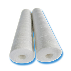 Cartucho de filtro de PP en espiral 500L agua 5 10 20 micras hilo enrollado 222 226 conexión plana elemento de filtro de sedimentos caja de cambios - Product Image 3