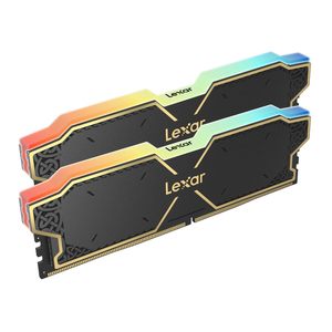 Lexar <strong>DDR5</strong> 6000MHz 32GB (16GB*<strong>2</strong>) RAM CL32 1.35V Desktop <strong>Memory</strong> with Heatsink, AMD Expo and Intel XMP 3.0, Black/White - Product Image 4