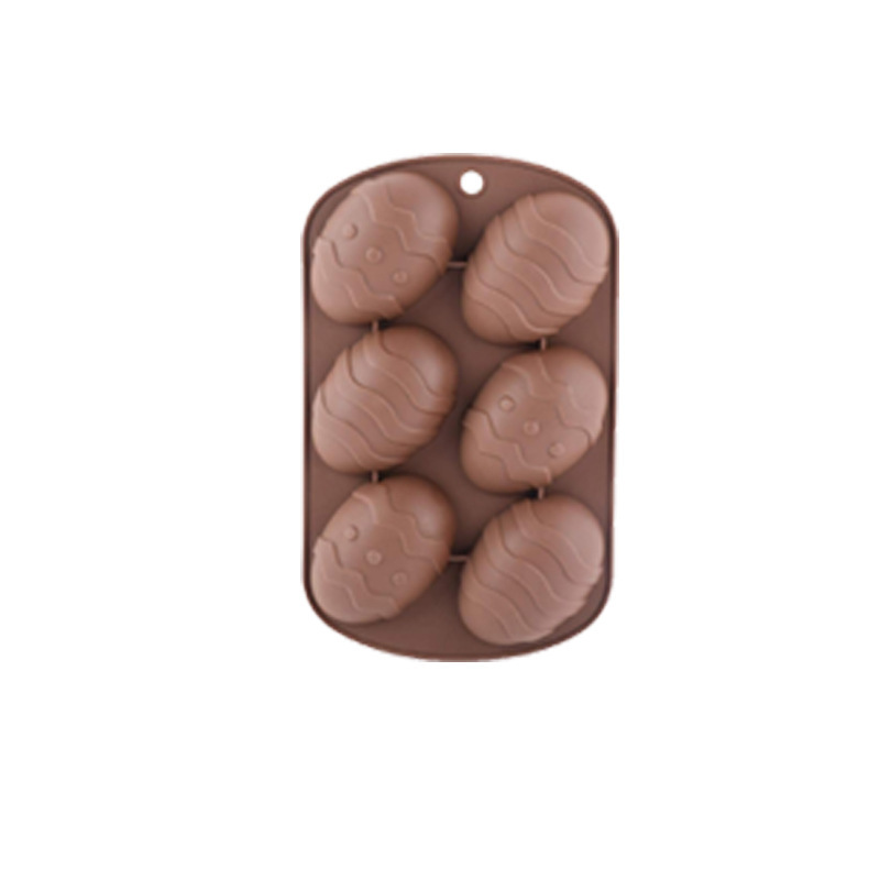 Molde de 6 Cavidades para Huevos de Pascua