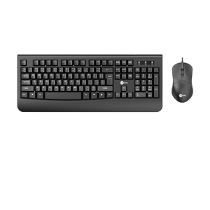 CM105 Simplicidad y practicidad, kit de teclado y ratón con cable USB para juegos de oficina, teclado y ratón 2 en 1 - Product Image 2
