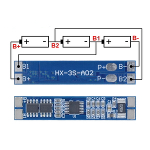 Scheda di protezione batteria 3S 12V 18650 agli ioni di litio 11.1V 12.6V modulo di protezione Anti-sovraccarico di sovraccarica 8A - Product Image 3