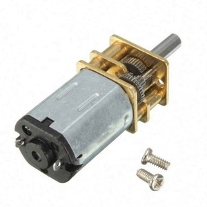 Dc 12v N20金属齿轮电机Pololu 100转/分/600转/分带齿轮型号: N20 3毫米轴直径