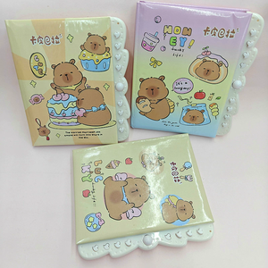 QY bebé de tres años de dibujos animados contraseña cuaderno nuevo Labubu papelería estudiante contraseña bloqueo Bloc de notas - Product Image 5